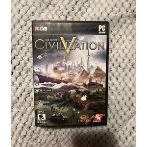 Sid Meier's Civilization V PC DVD_ROM Game with Manual/Posters
